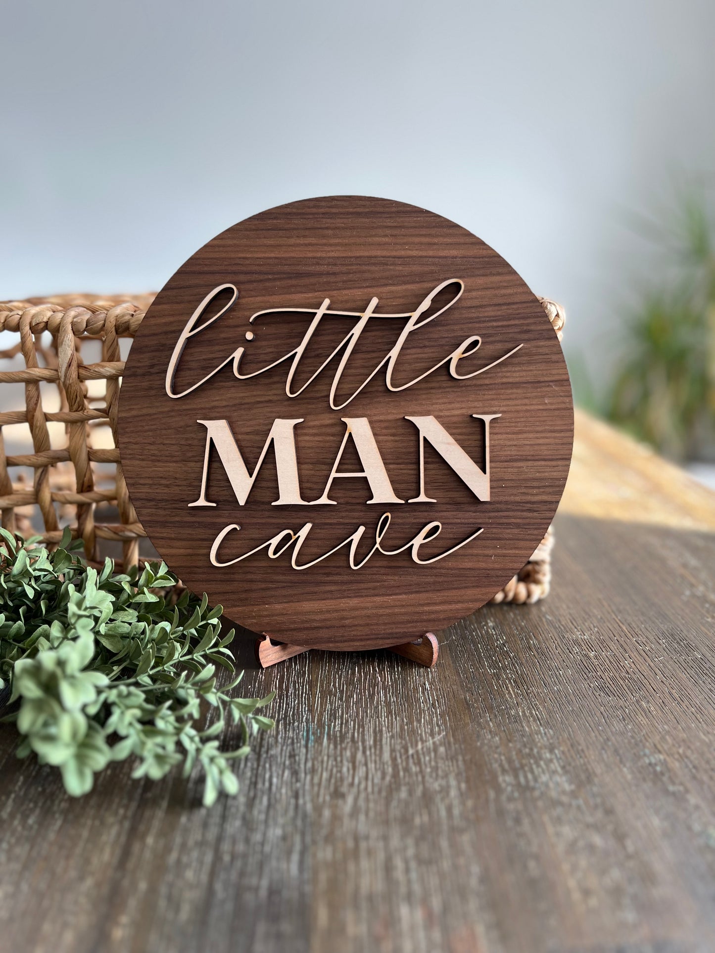 Little Man Cave sign