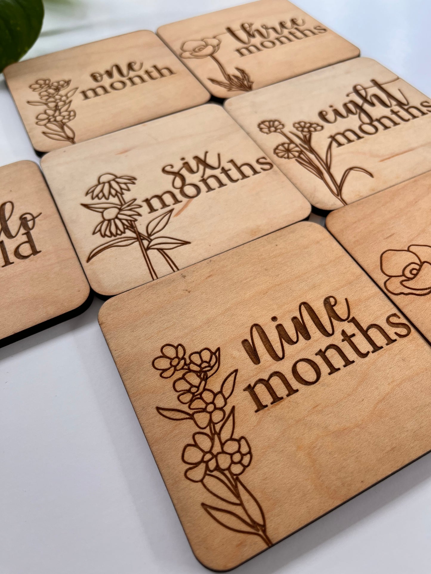 Floral Milestone Markers