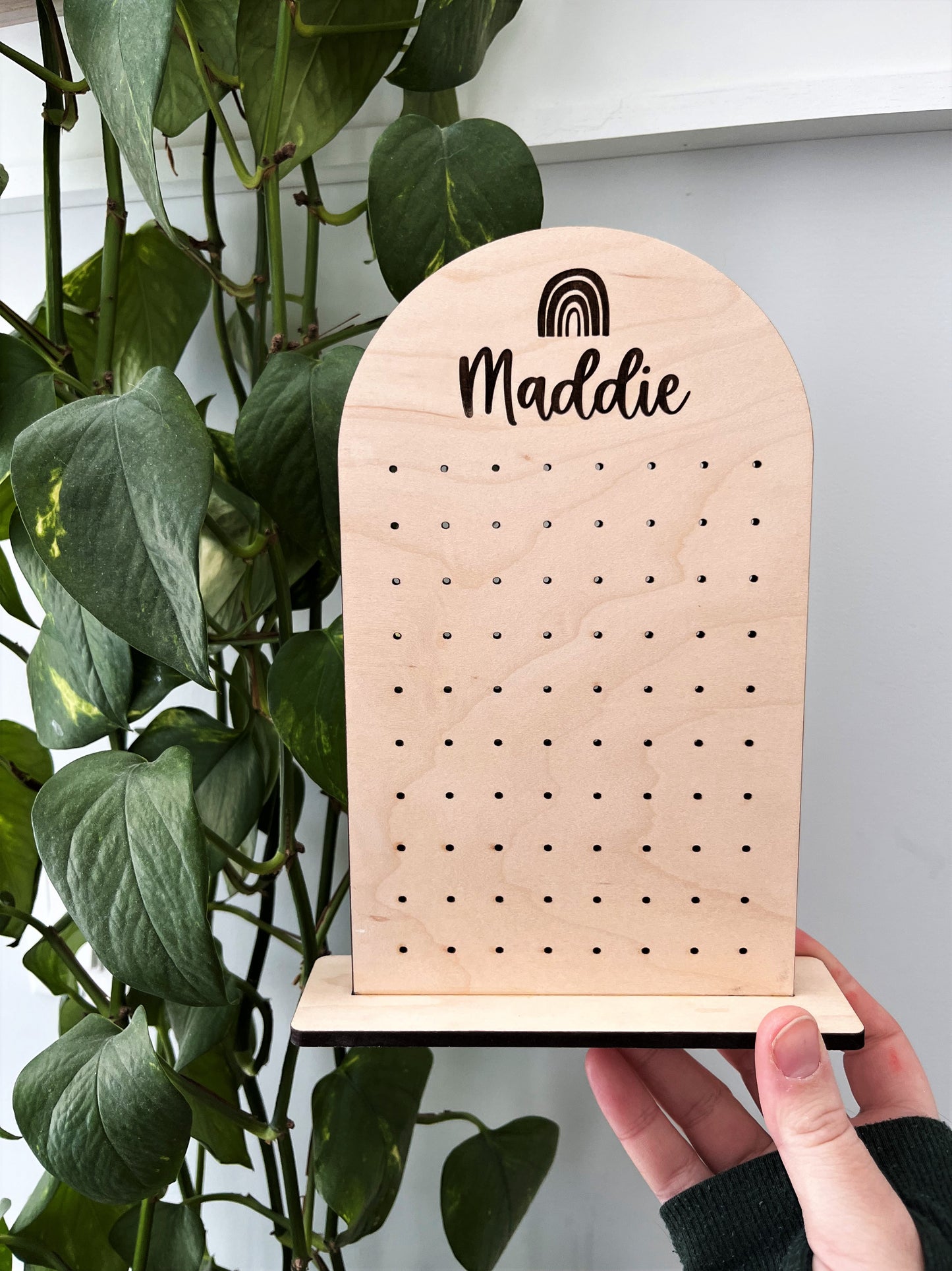 Personalized Earring Stand