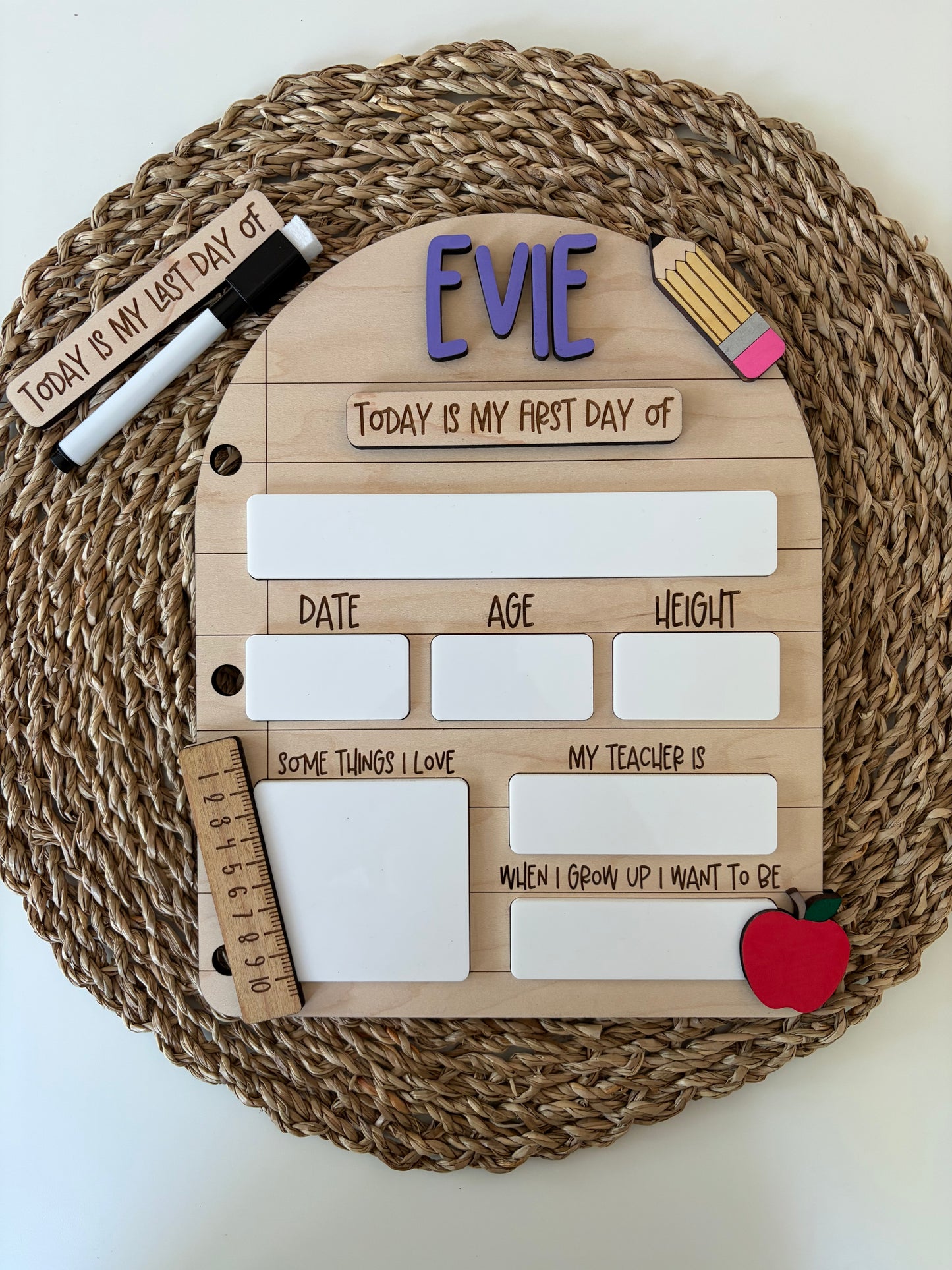 First Day of School Sign
