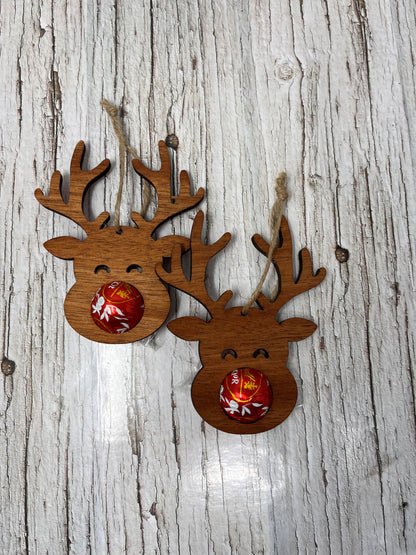 Lindor Reindeer Ornaments