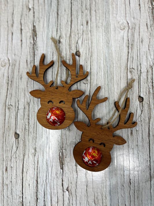 Lindor Reindeer Ornaments