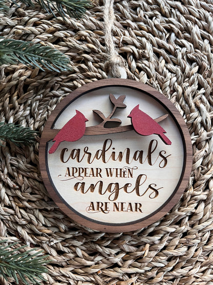 Cardinal Memorial Ornament