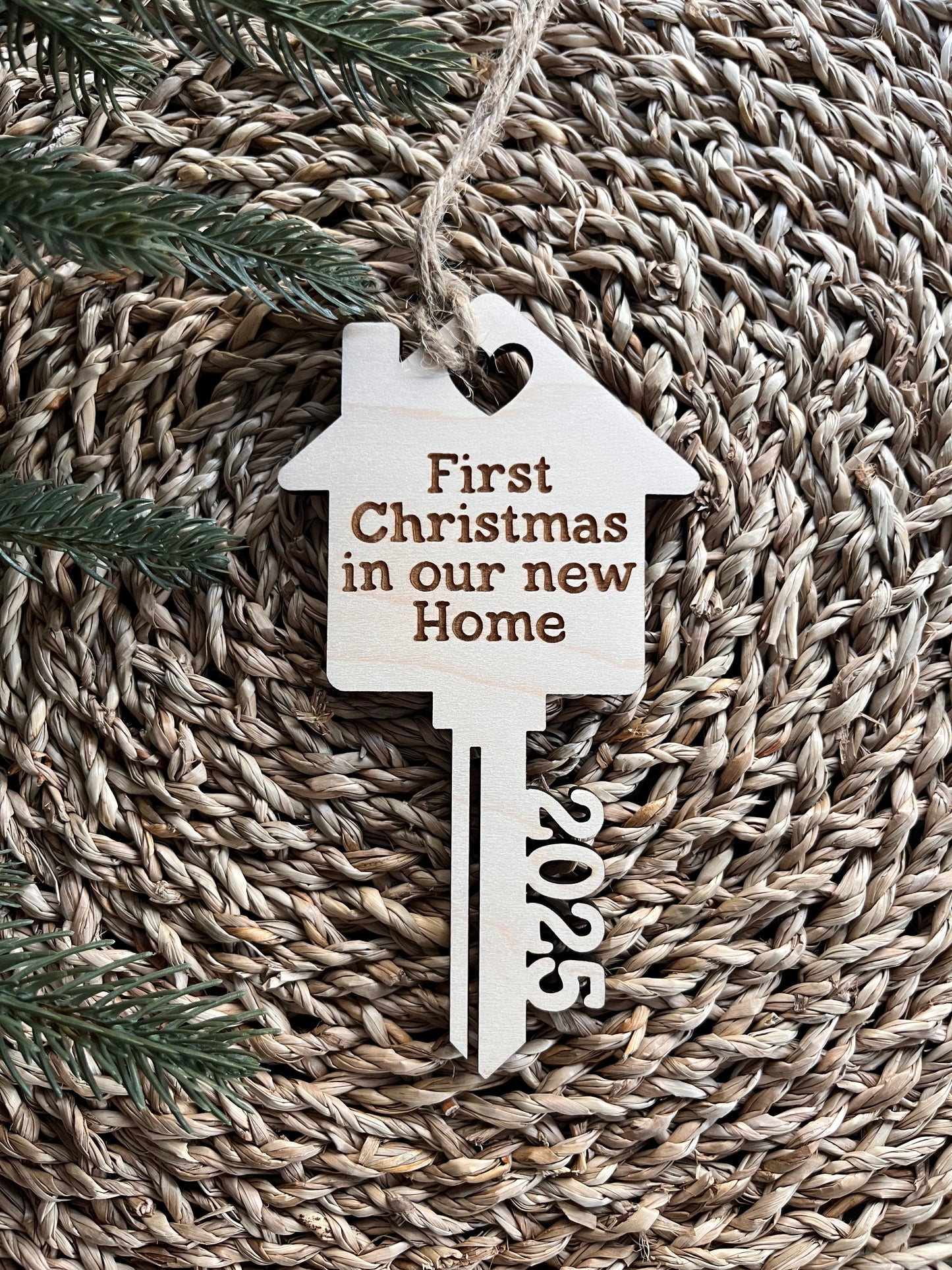 First Christmas In New Home Key
