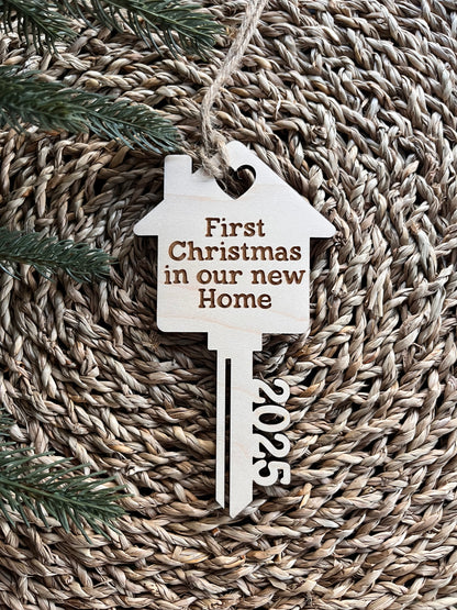 First Christmas In New Home Key