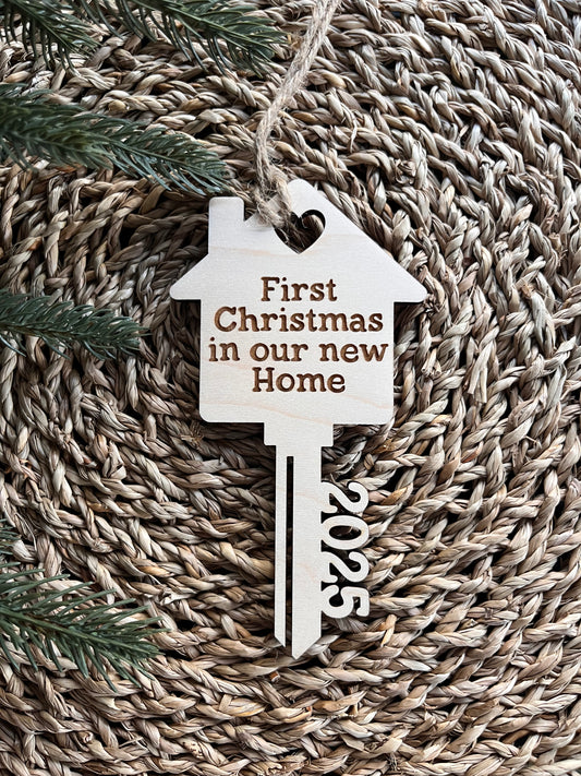 First Christmas In New Home Key