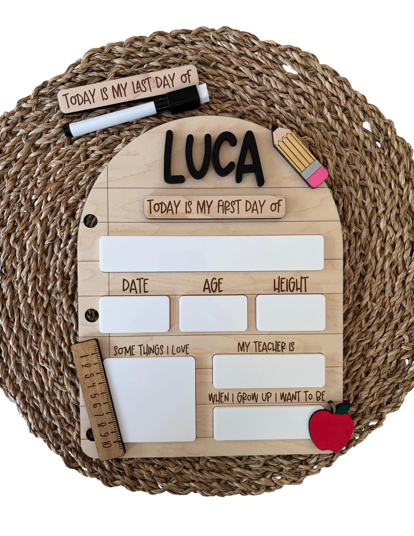 First Day of School Sign