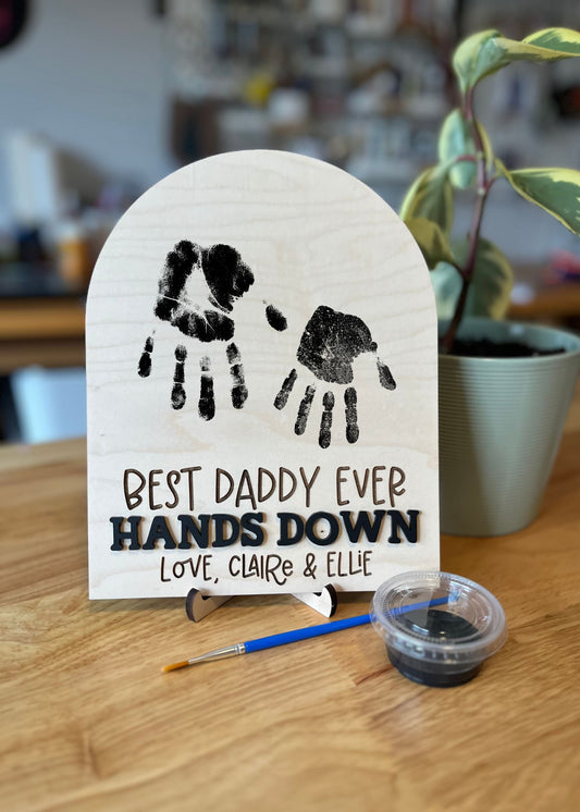 Hands Down Sign