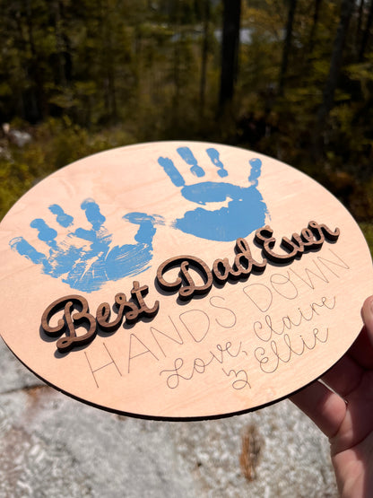Hands Down Sign