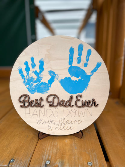 Hands Down Sign
