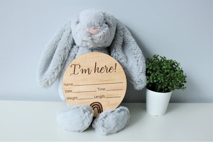 Birth Announcement Plaques