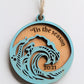 'Tis the Season- Wave Ornament